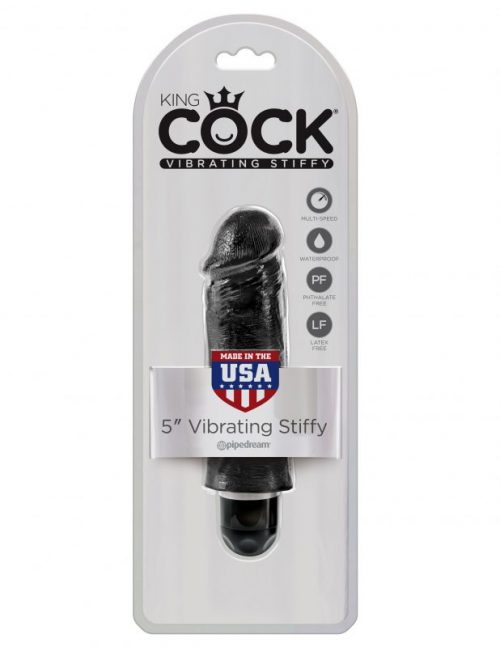 King Cock 5″ Vibrating Stiffy – Varta Mayoreo