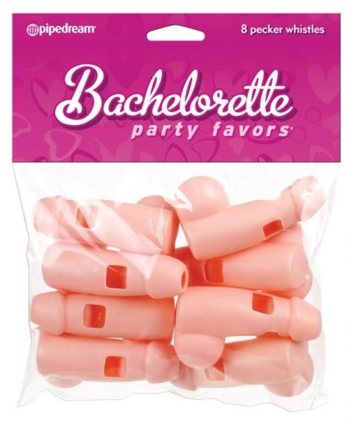 Bachelorette Party Favors Pecker Whistles – 8Pc. – Varta Mayoreo