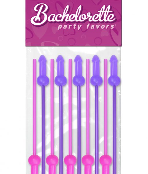 Bachelorette Party Favors Mini Cock-Tail Straws – 10 Pcs – Varta Mayoreo
