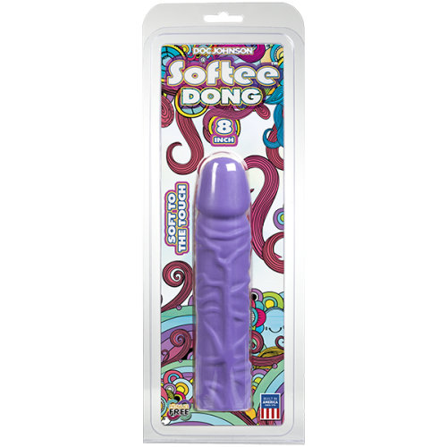 Softee-Dong-8 inch Lavender D – Varta Mayoreo