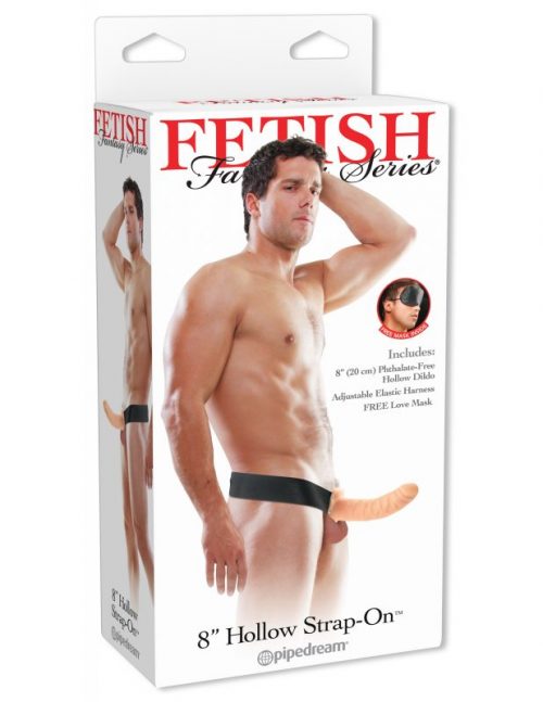 Fetish Fantasy Series 8″ Hollow Strap-On – Flesh – Varta Mayoreo