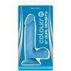 Colours - 2X Dual Density - 6" Dildo - Blue - Varta Mayoreo Sexshop Online