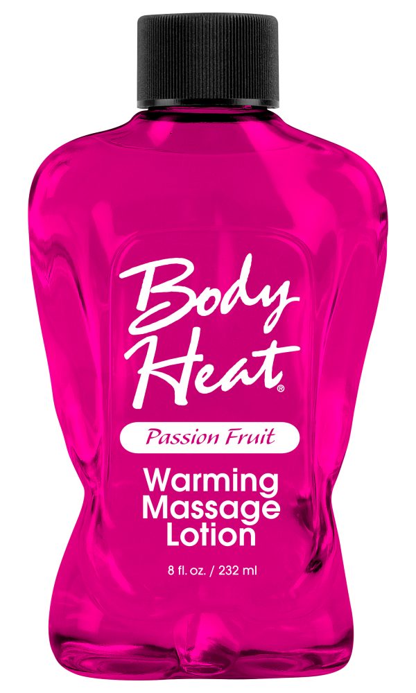 Body Heat  8 Oz. Warmin Massage Pasion Fruit – Varta Mayoreo Sex Shop