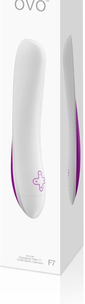Ovo F7 Vibrator White Light Violet