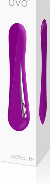 Ovo F9 Vibrator Violet Chrome Disco – Varta Mayoreo Sex Shop