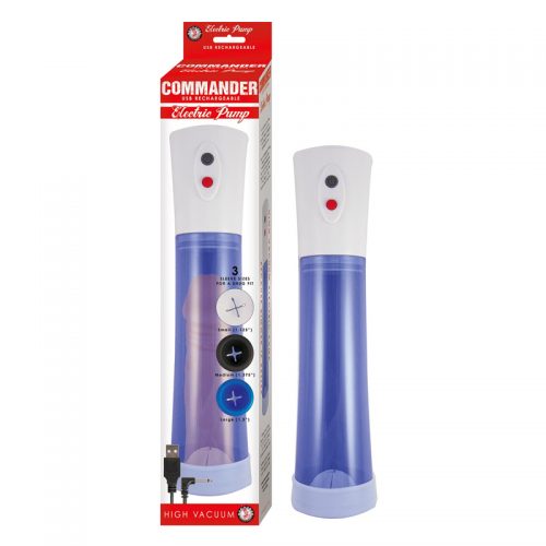 COMMANDER ELECTRIC PUMP-BLUE