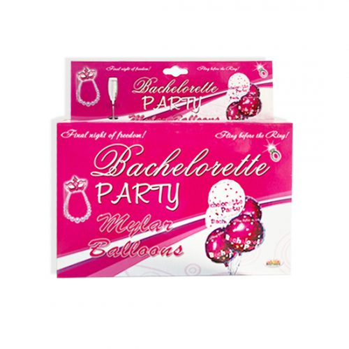 Bachelorette Party Foil Balloons 9 Pz