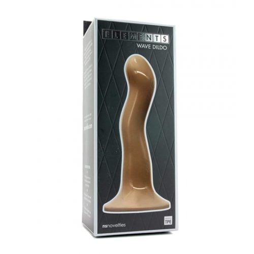 Elements – Wave Dildo – Brown_1