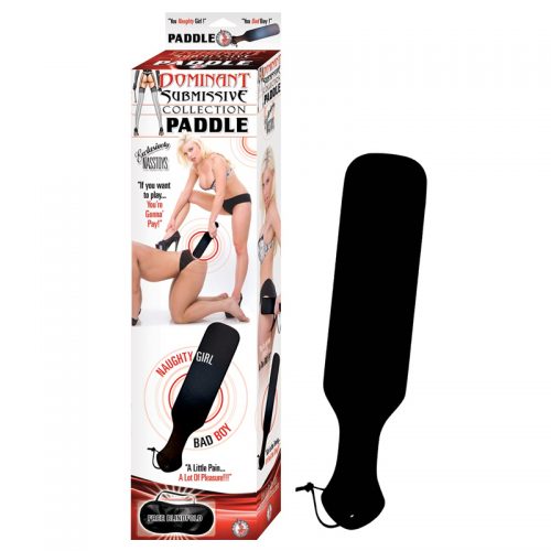 DOMINANT SUBMISSIVE PADDLE – BLACK