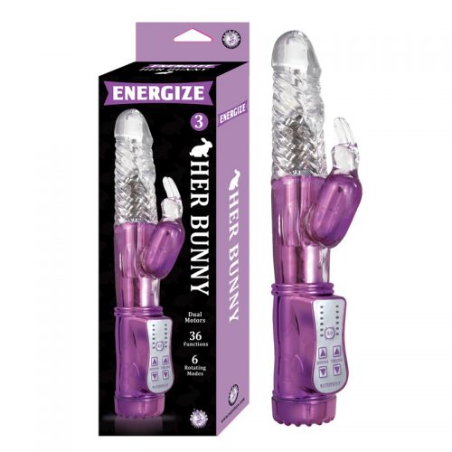 ENERGIZE HER BUNNY 3-PURPLE