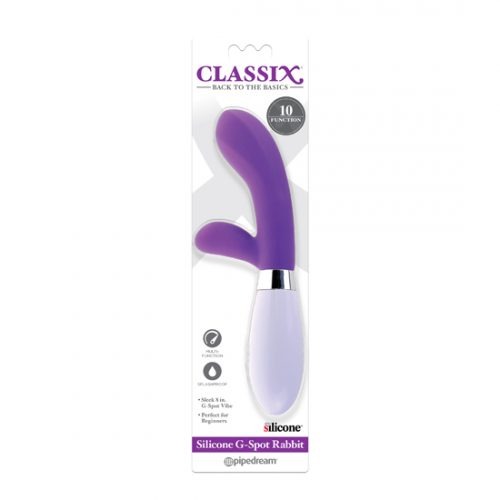 Classix Silicone G-Spot Rabbit – Purple