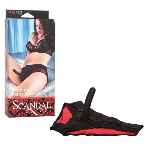 SCANDAL PEGGING PANTY – L:XL