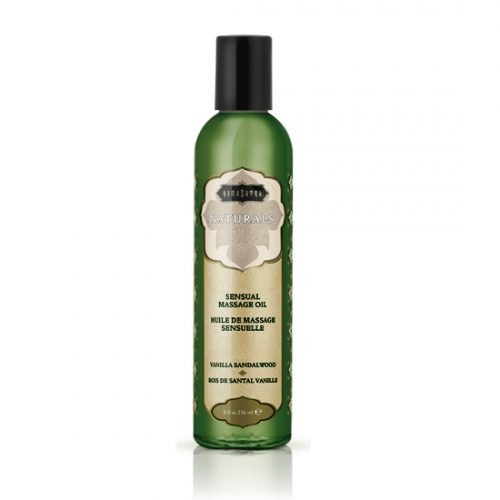 Massage Oil Nat Vanilla Sandalwood 8oz