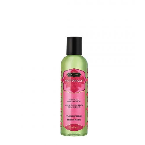 Naturals Massager Oil Strawberry Dreams 2 oz